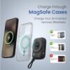 Portronics Power Shutter 10000mAh 15W Magnetic Wireless Fast Charging Powerbank
