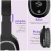 Zebronics Thunder (2026 Upgrade) Wireless Headphones,