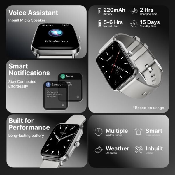 71gaemtLRZL._SL1500_ Fire-Boltt Ninja Call Pro Plus Bluetooth Calling Smart Watch,