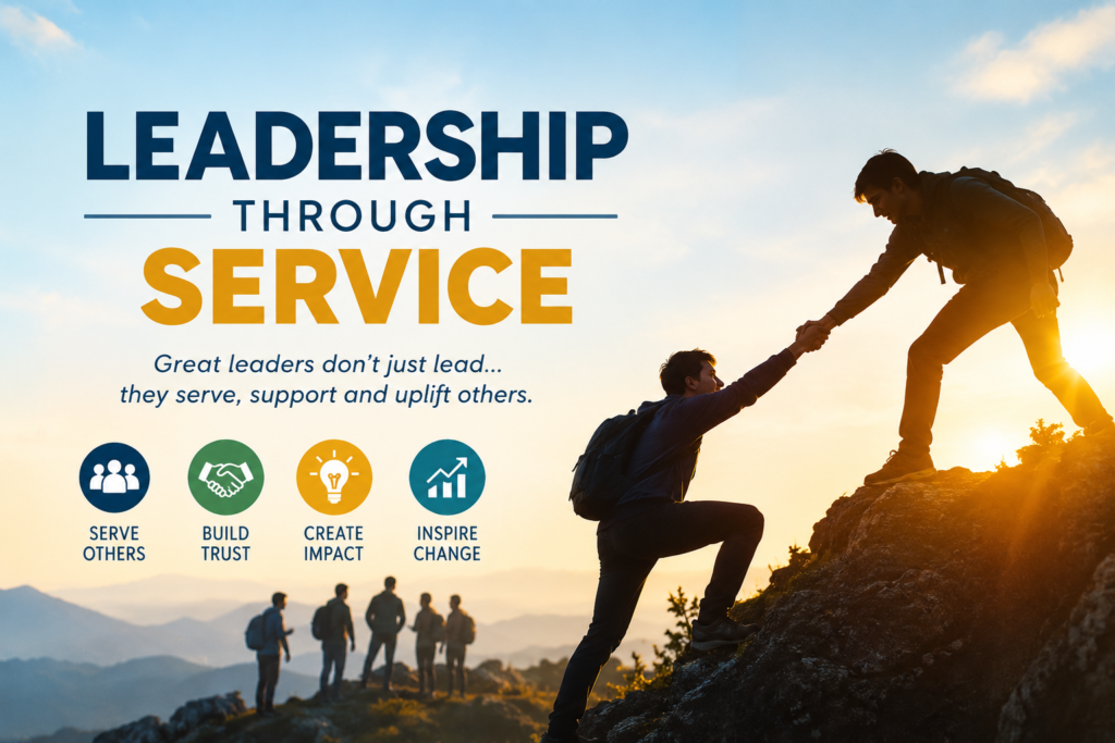 LEADERSHIP THROUGHTSERVICE